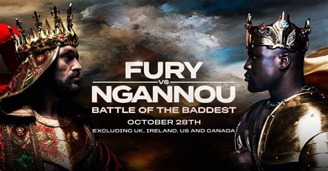 tyson fury vs francis ngannou fight time uk